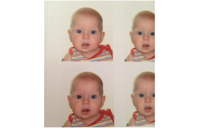 Baby passport pics