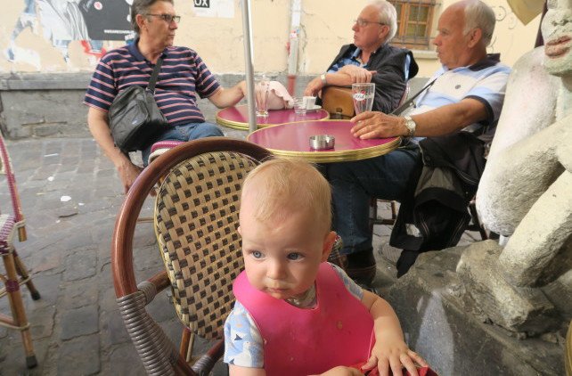 Dining out Montmartre - Paris - Eating out with kids and babies