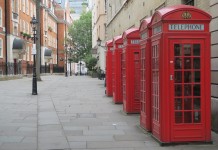 Things to do in London with a baby - London Red Phone Boxes