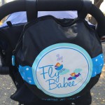Fly Babee strapped to pram2